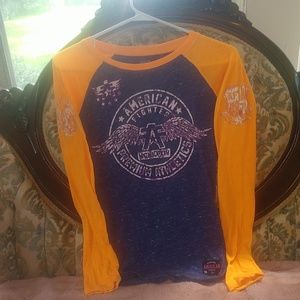 American fighter long sleeve T-shirt